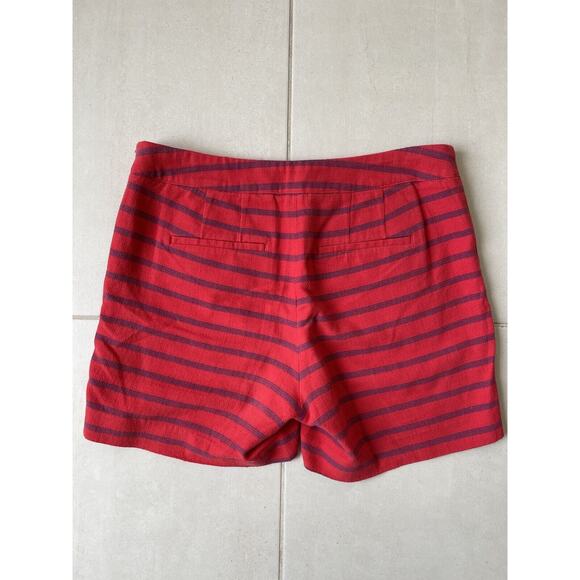 Talbots Shorts Multicolor Striped Nautical Retro Cotton - Picture 4 of 7